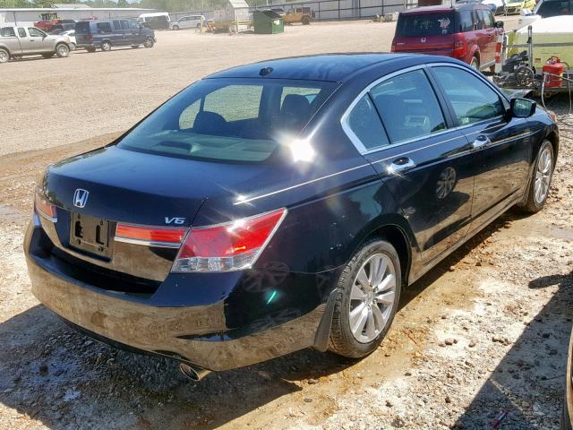 1HGCP3F80CA036049 - 2012 HONDA ACCORD EXL BLACK photo 4