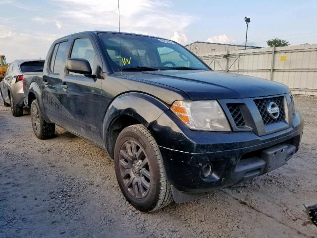 1N6AD0ER7CC445111 - 2012 NISSAN FRONTIER S BLACK photo 1