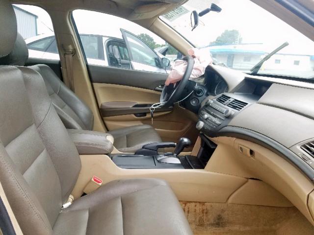 1HGCP26469A065670 - 2009 HONDA ACCORD LXP GOLD photo 5