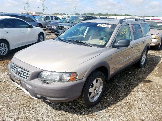 YV1SZ59H131100783 - 2003 VOLVO XC70 BEIGE photo 2