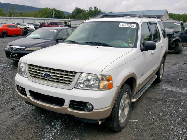 1FMDU74K15UA82360 - 2005 FORD EXPLORER E WHITE photo 2