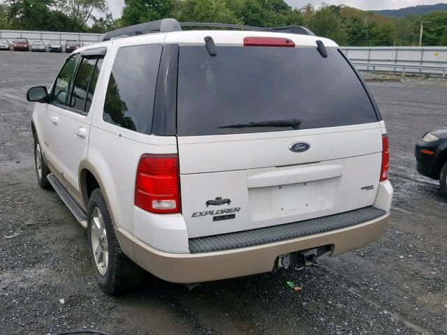 1FMDU74K15UA82360 - 2005 FORD EXPLORER E WHITE photo 3