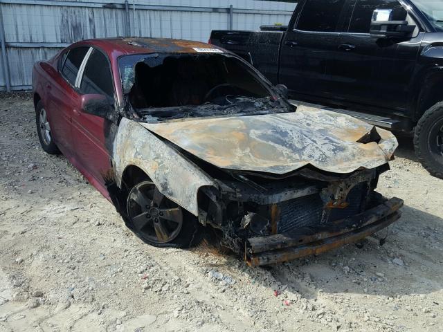 2G2WP522251213386 - 2005 PONTIAC GRAND PRIX RED photo 1