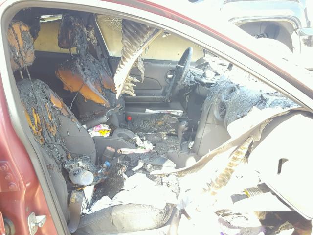 2G2WP522251213386 - 2005 PONTIAC GRAND PRIX RED photo 5