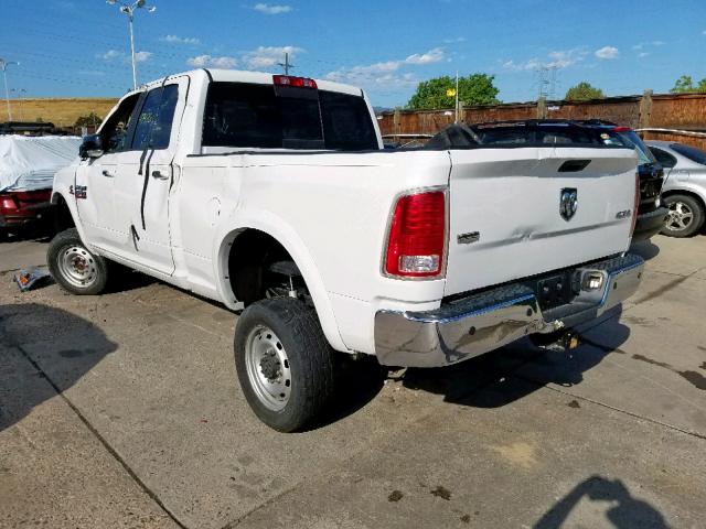 3C6UR5FLXEG222691 - 2014 RAM 2500 LARAM WHITE photo 3