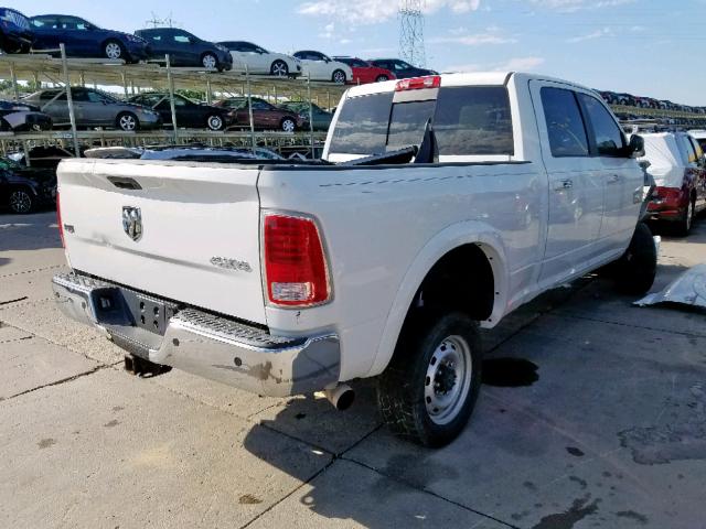 3C6UR5FLXEG222691 - 2014 RAM 2500 LARAM WHITE photo 4