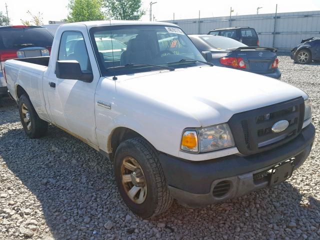 1FTYR10D09PA31531 - 2009 FORD RANGER WHITE photo 1