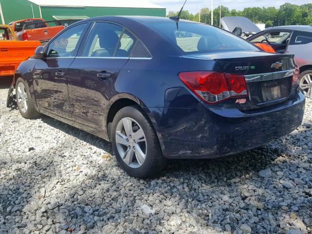 1G1P75SZXE7472393 - 2014 CHEVROLET CRUZE BLUE photo 3