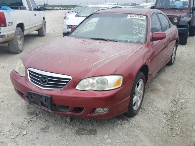 JM1TA221021733027 - 2002 MAZDA MILLENIA RED photo 2