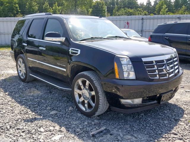 1GYS4EEJ8CR142635 - 2012 CADILLAC ESCALADE H BLACK photo 1