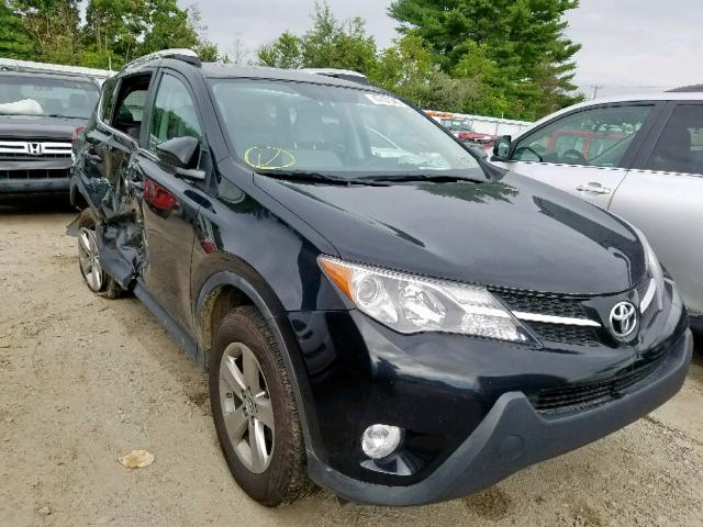 2T3RFREV2FW404498 - 2015 TOYOTA RAV4 XLE BLACK photo 1