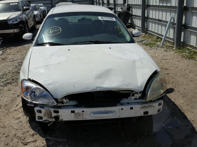 1FAFP55272A267992 - 2002 FORD TAURUS SES WHITE photo 10