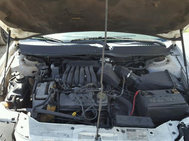 1FAFP55272A267992 - 2002 FORD TAURUS SES WHITE photo 7