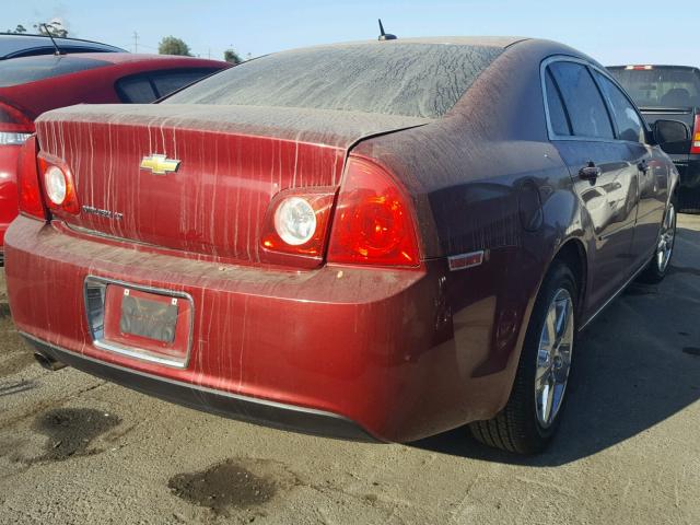 1G1ZC5E12BF227678 - 2011 CHEVROLET MALIBU 1LT 红色 照片 4