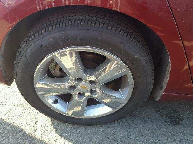 1G1ZC5E12BF227678 - 2011 CHEVROLET MALIBU 1LT 红色 照片 9