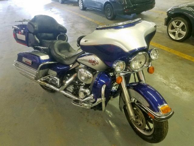 1HD1FCW186Y690304 - 2006 HARLEY-DAVIDSON FLHTCUI BLUE photo 1