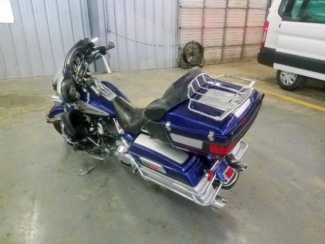 1HD1FCW186Y690304 - 2006 HARLEY-DAVIDSON FLHTCUI BLUE photo 3