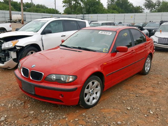 WBAEU33433PH88908 - 2003 BMW 325 XI RED photo 2