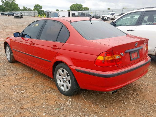 WBAEU33433PH88908 - 2003 BMW 325 XI RED photo 3