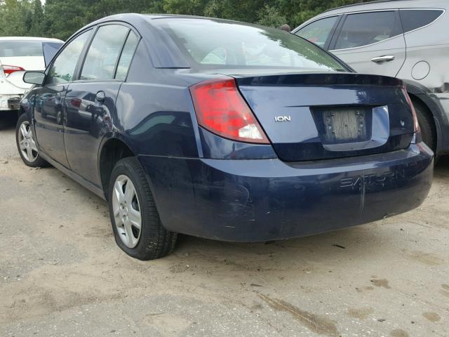 1G8AJ55F27Z120961 - 2007 SATURN ION LEVEL BLUE photo 3