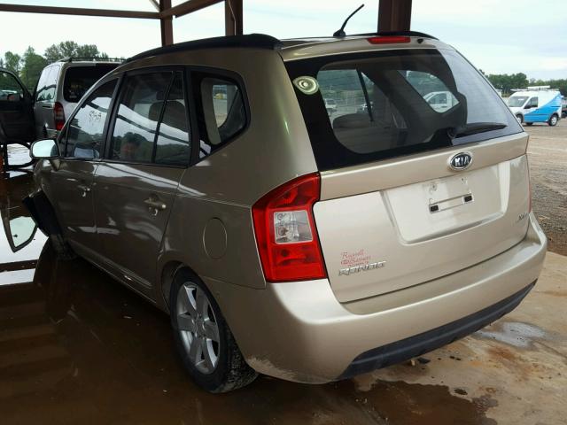 KNAFG526887126241 - 2008 KIA RONDO LX GOLD photo 3