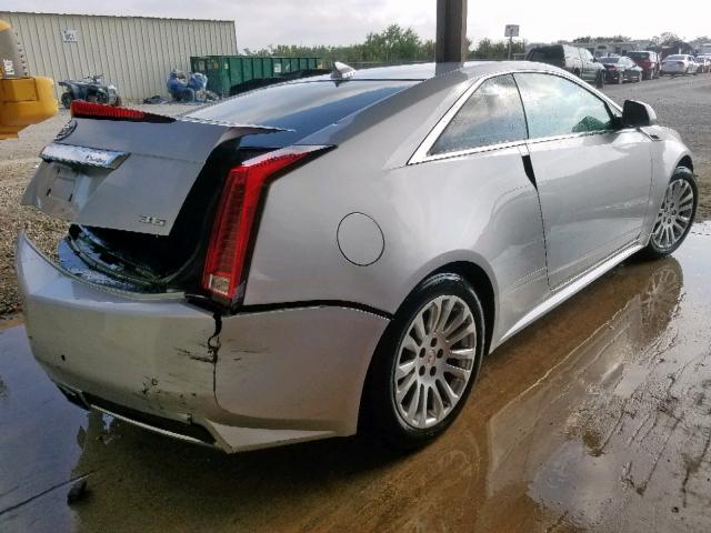 1G6DM1ED4B0114662 - 2011 CADILLAC CTS PERFOR SILVER photo 4