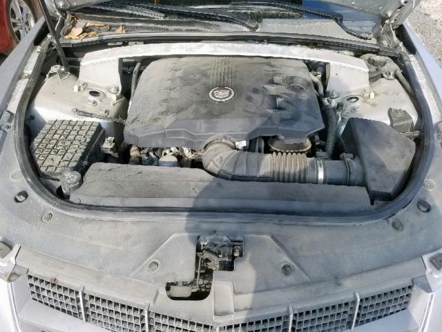 1G6DM1ED4B0114662 - 2011 CADILLAC CTS PERFOR SILVER photo 7