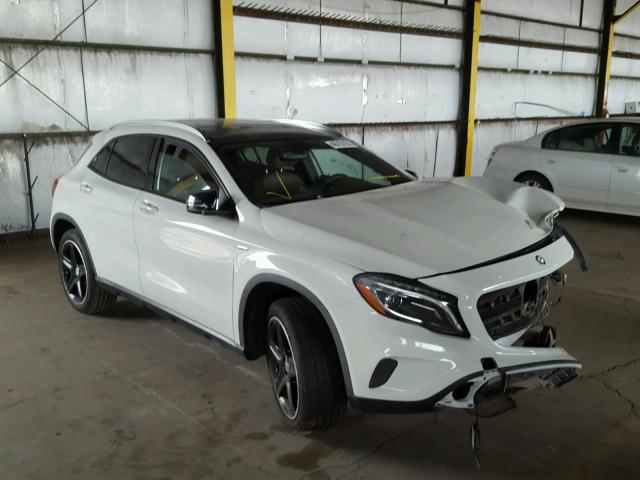 WDCTG4GB4FJ036682 - 2015 MERCEDES-BENZ GLA 250 4M WHITE photo 1