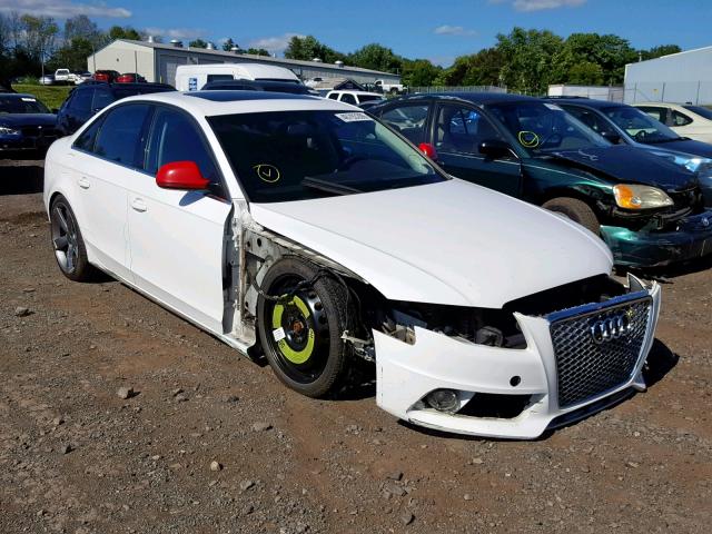 WAUKGAFL3AA062495 - 2010 AUDI S4 PRESTIG WHITE photo 1