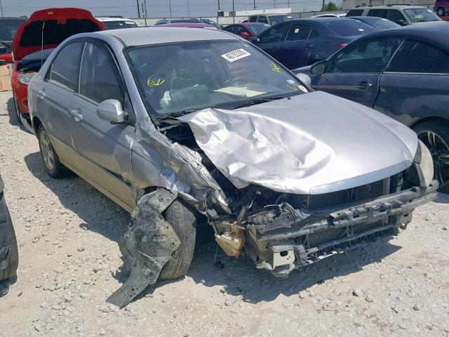 KNAFE221295619290 - 2009 KIA SPECTRA EX SILVER photo 1