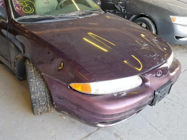 1G3NF52E44C242806 - 2004 OLDSMOBILE ALERO GLS 栗色 照片 10