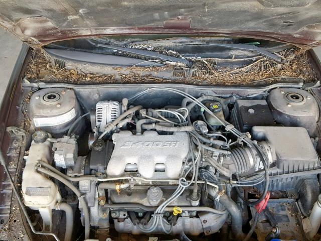 1G3NF52E44C242806 - 2004 OLDSMOBILE ALERO GLS 栗色 照片 7