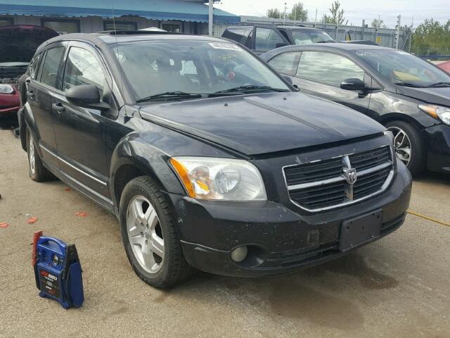 1B3HB48BX7D126901 - 2007 DODGE CALIBER SX BLACK photo 1