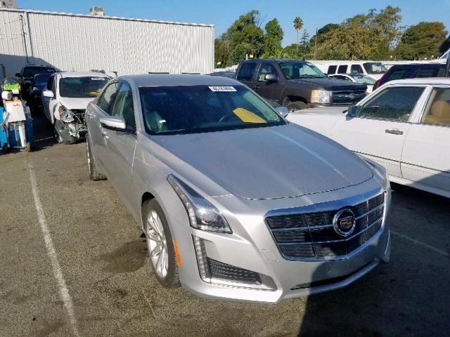 1G6AR5S38E0135901 - 2014 CADILLAC CTS LUXURY SILVER photo 1