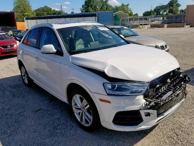 WA1BCCFS6HR015372 - 2017 AUDI Q3 PREMIUM WHITE photo 1