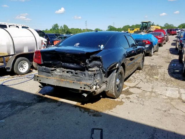 2B3KA53H26H178471 - 2006 DODGE CHARGER R/ BLACK photo 4