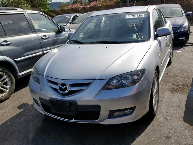 JM1BK324371640115 - 2007 MAZDA 3 S GRAY photo 2