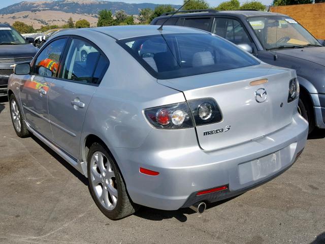 JM1BK324371640115 - 2007 MAZDA 3 S GRAY photo 3