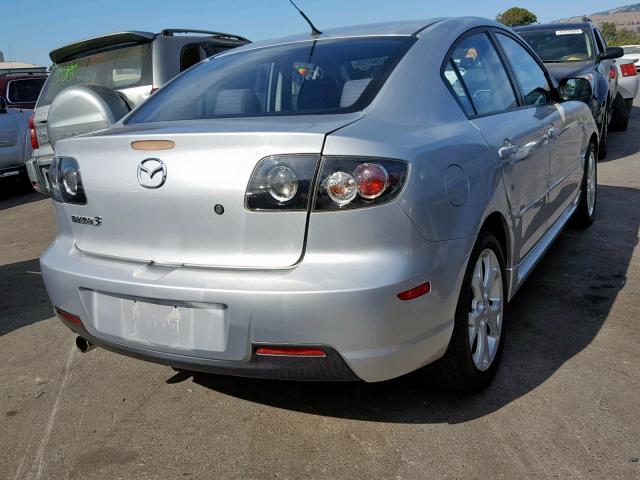 JM1BK324371640115 - 2007 MAZDA 3 S GRAY photo 4