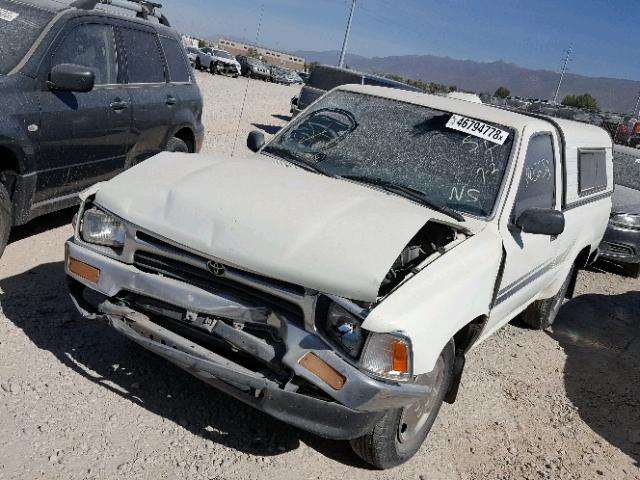 JT4RN81P0S5209750 - 1995 TOYOTA PICKUP 1/2 WHITE photo 2