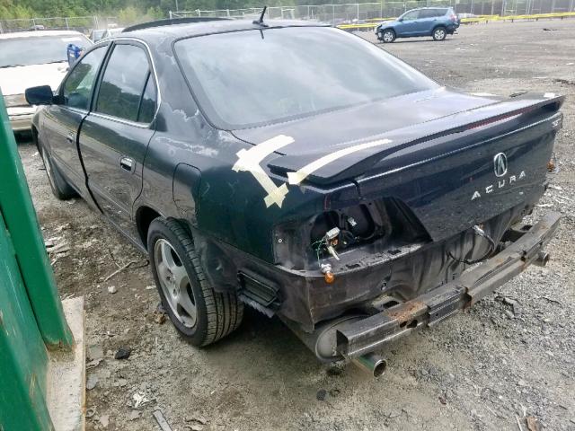 19UUA56793A070385 - 2003 ACURA 3.2TL BLACK photo 3