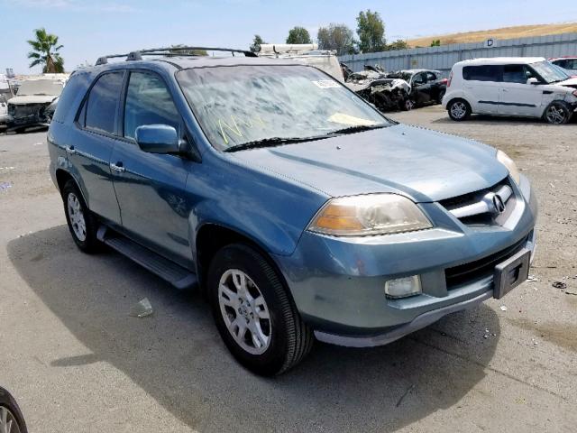 2HNYD18955H503133 - 2005 ACURA MDX TOURIN TEAL photo 1