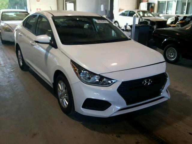 3KPC24A36JE023248 - 2018 HYUNDAI ACCENT SEL WHITE photo 1