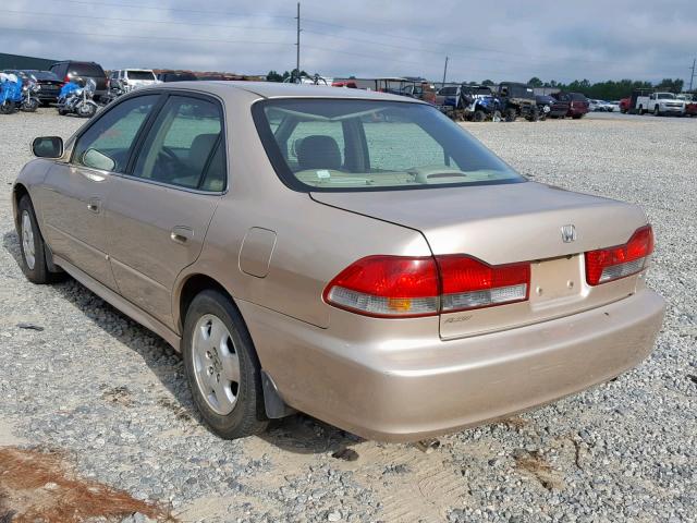 1HGCG16572A021556 - 2002 HONDA ACCORD EX GOLD photo 3