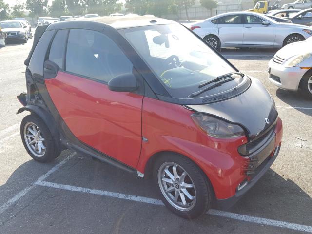 WMEEK31X09K238074 - 2009 SMART FORTWO PAS RED photo 1