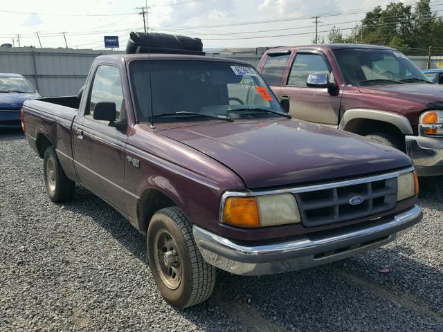 1FTCR10A5PTA03518 - 1993 FORD RANGER MAROON photo 1