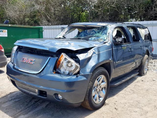 1GKFC36099J107473 - 2009 GMC YUKON XL C BLUE photo 2