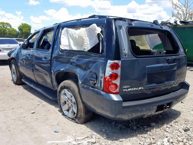 1GKFC36099J107473 - 2009 GMC YUKON XL C BLUE photo 3