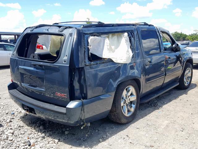 1GKFC36099J107473 - 2009 GMC YUKON XL C BLUE photo 4