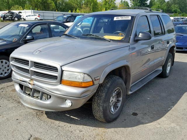 1B4HS28Y0XF582785 - 1999 DODGE DURANGO TAN photo 2